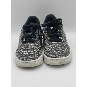Boys NIKE Air Force 1 JUST DO IT Graphic Shoes Sneakers 13.5C